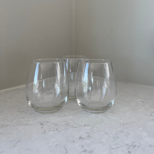 Rundt vannglass 390ml